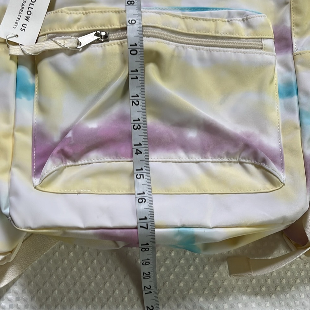 Pura Vida Backpack Tie Dye Backpack Beach Bag - Picture 10 of 12